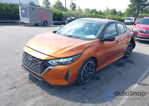 2025 Nissan Sentra Sr from USA, damaged, VIN 3N1AB8DV5SY285373